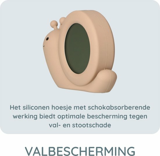 Alecto Slaaptrainer / Wekker -Slak Simon Taupe | Speel je Wijs