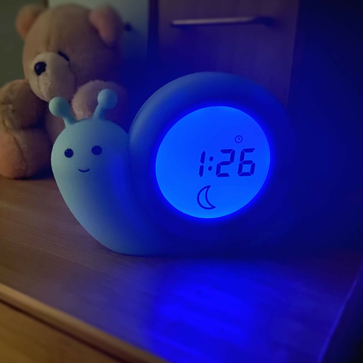 Alecto Slaaptrainer / Wekker -Slak Simon Mint | Speel je Wijs