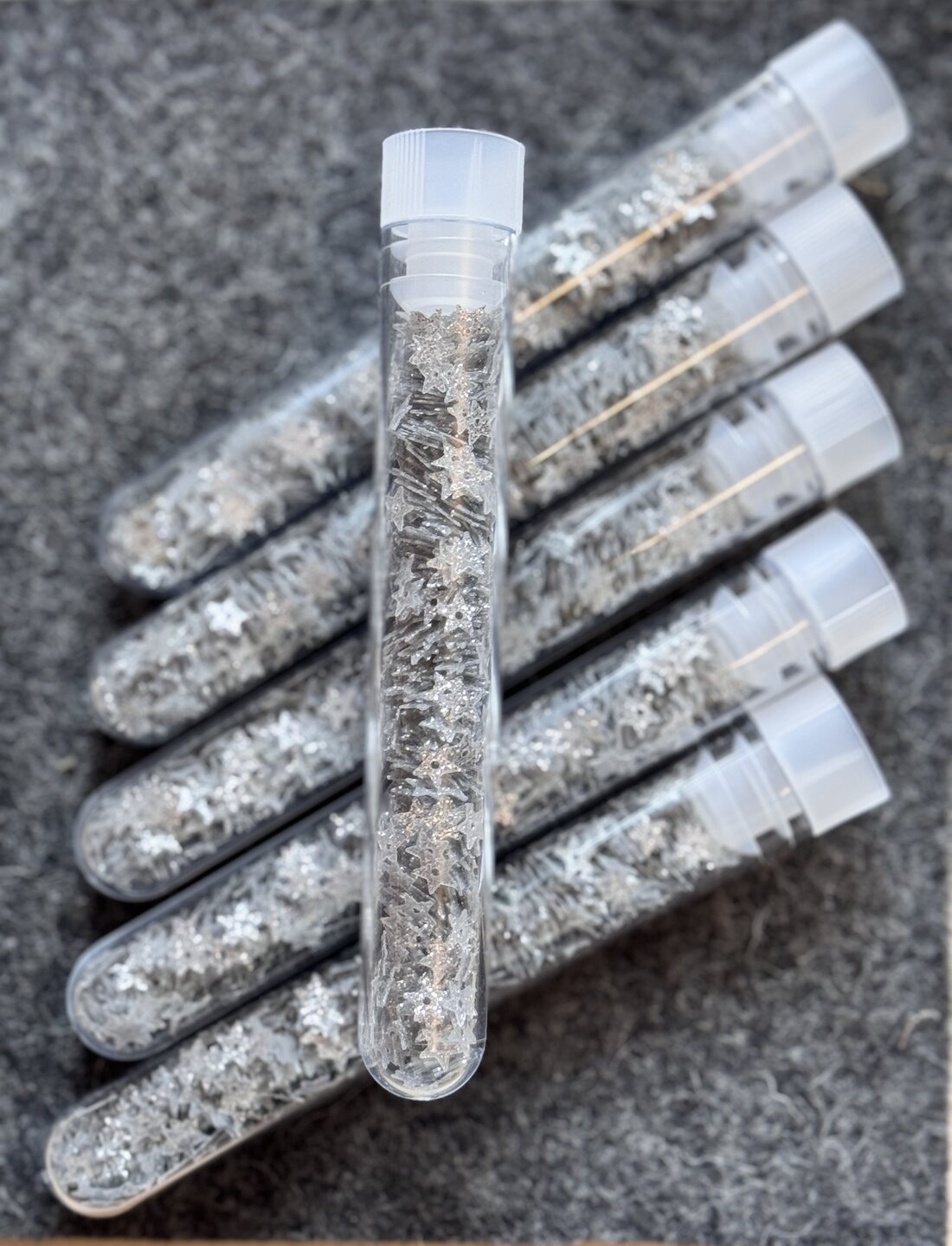 Ster Pailletten met Rijggaatje - Zilver | Speel je Wijs