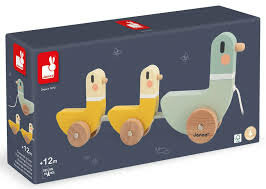 Janod Sweet Cocoon - Trekfiguur Eenden | Speel je Wijs