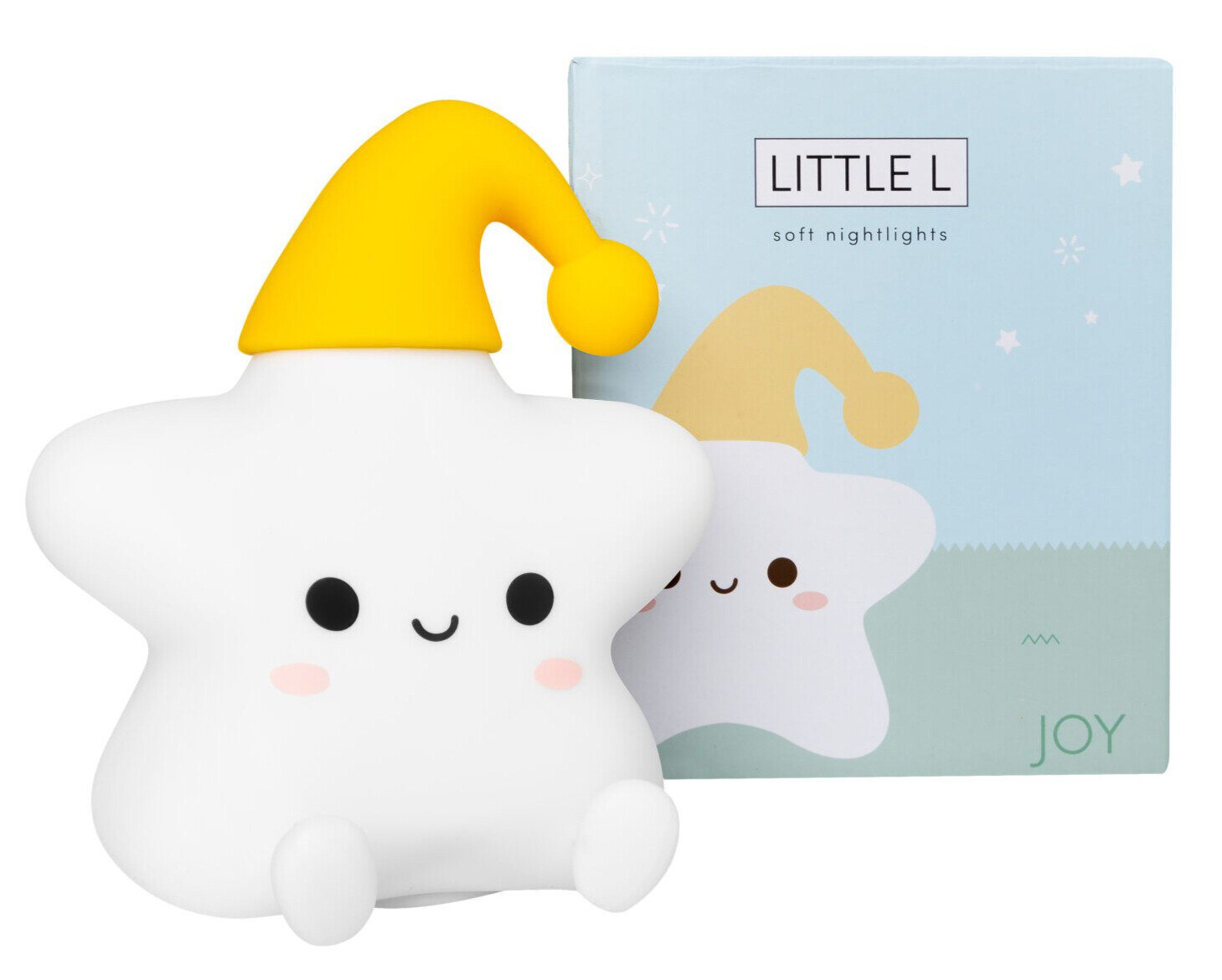 Little L - Siliconen Nachtlamp - Joy Star | Speel je Wijs