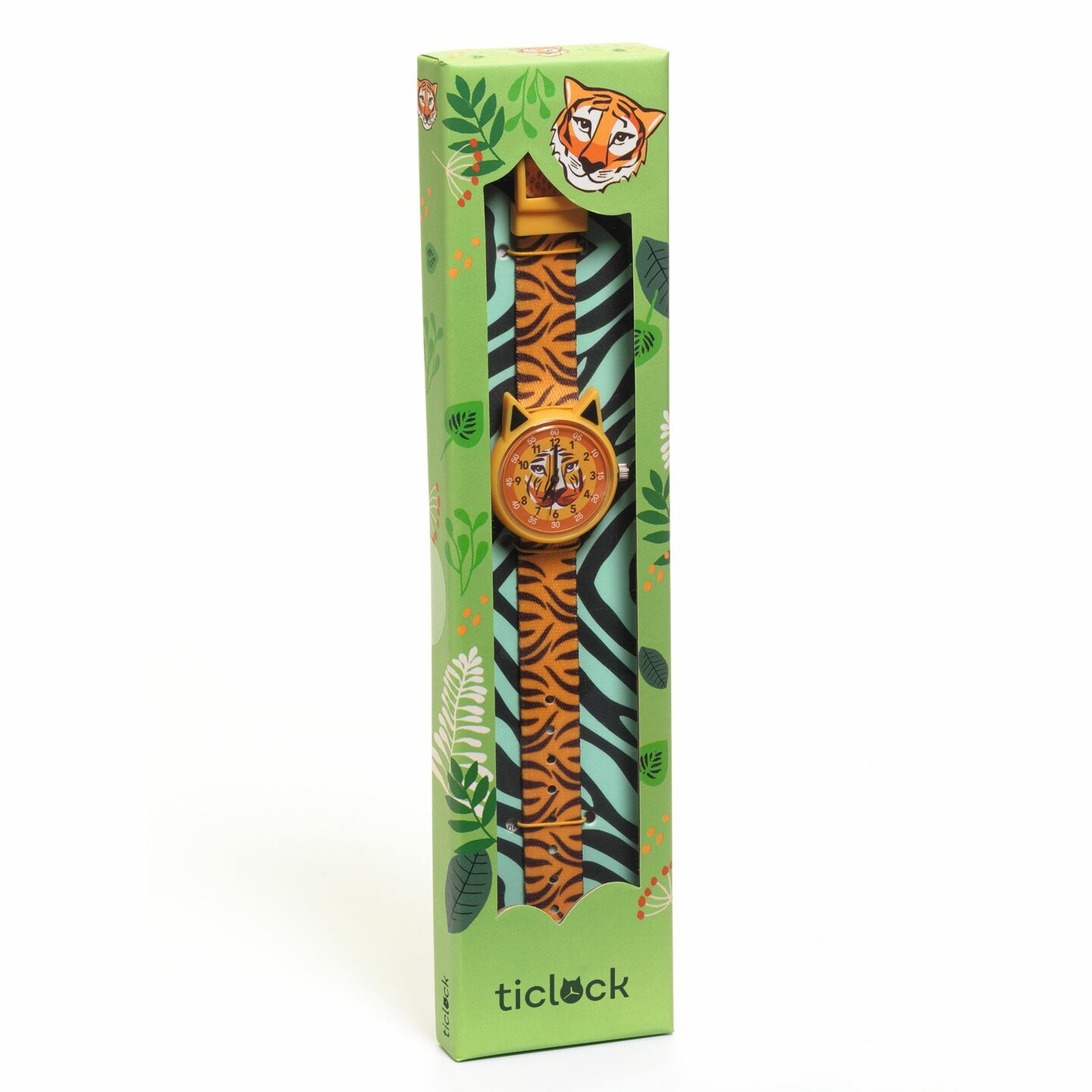 Djeco Horloge - Tijger| Speel je Wijs