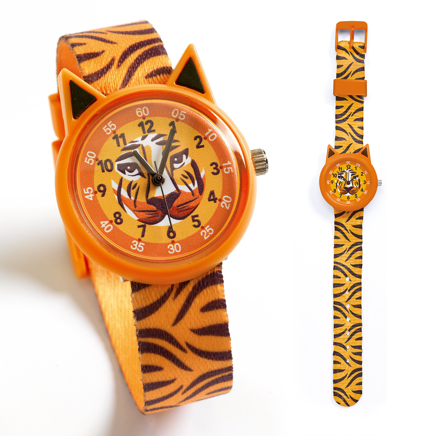 Djeco Horloge - Tijger| Speel je Wijs