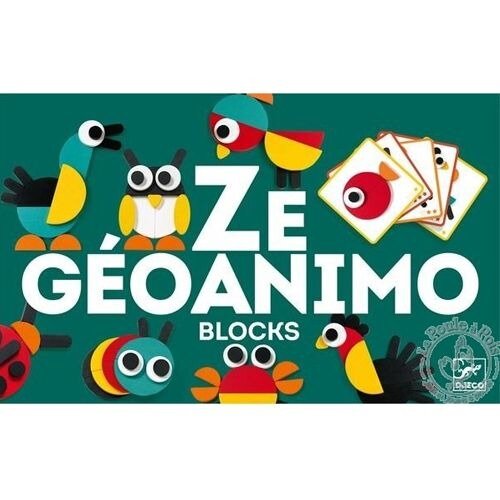 Djeco Constructiespel - Ze Geoanimo 3+ | Speel je Wijs
