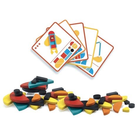 Djeco Constructiespel - Ze Geo Vroom 3+ | Speel je Wijs