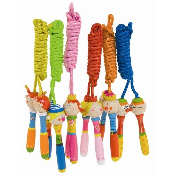 Springtouw met Houten klossen - Sprookje | Speel je Wijs