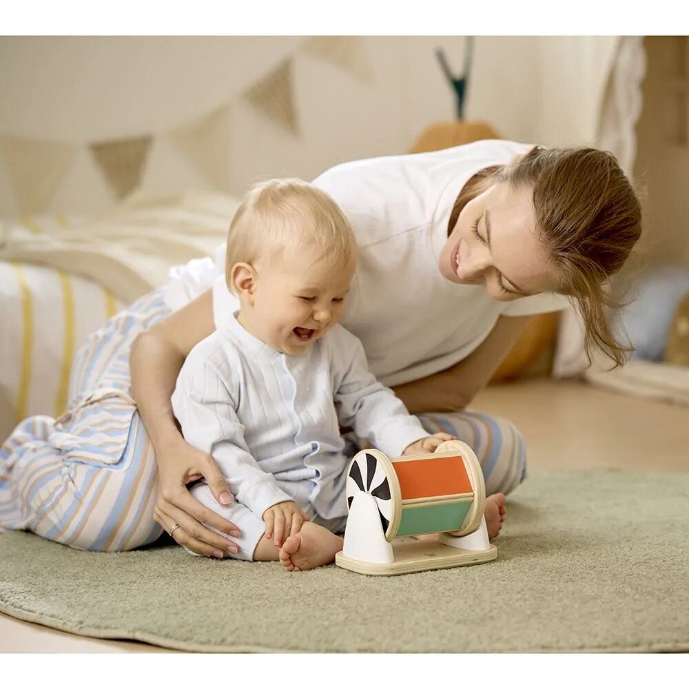 Hape Spinning Drum with Mirror | Speel je Wijs