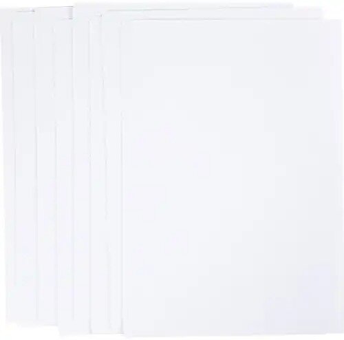 CC Hobby Wateroplosbare Borduurvellen - Blanco A5 - 8 Vel | Speel je Wijs