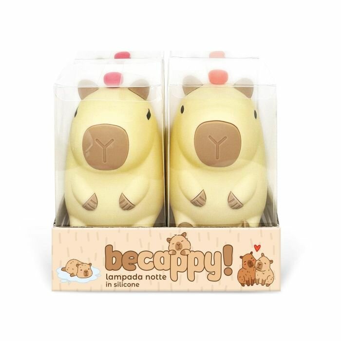 Lebez Siliconen Nachtlamp - Capibara   | Speel je Wijs