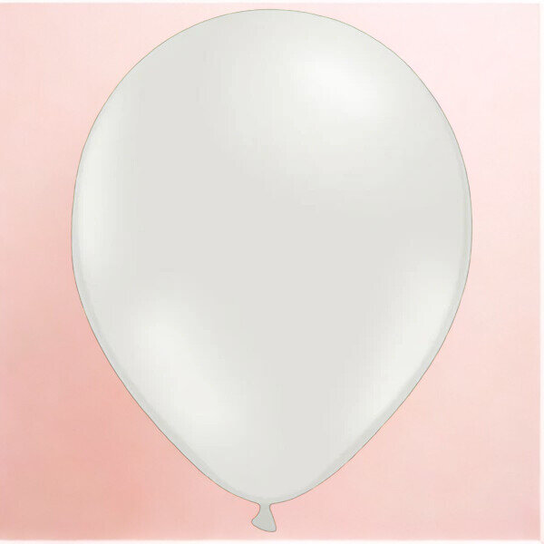 Little Botanic Label - 12 stuks Natuurlatex Ballonnen - Wit | Speel je Wijs