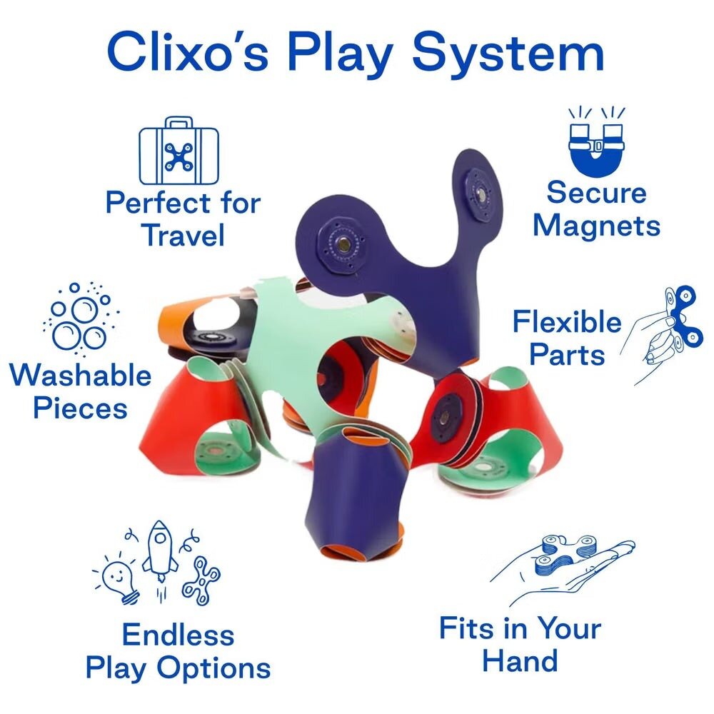 Clixo Itsy Pack - Green/Blue | Speel je Wijs