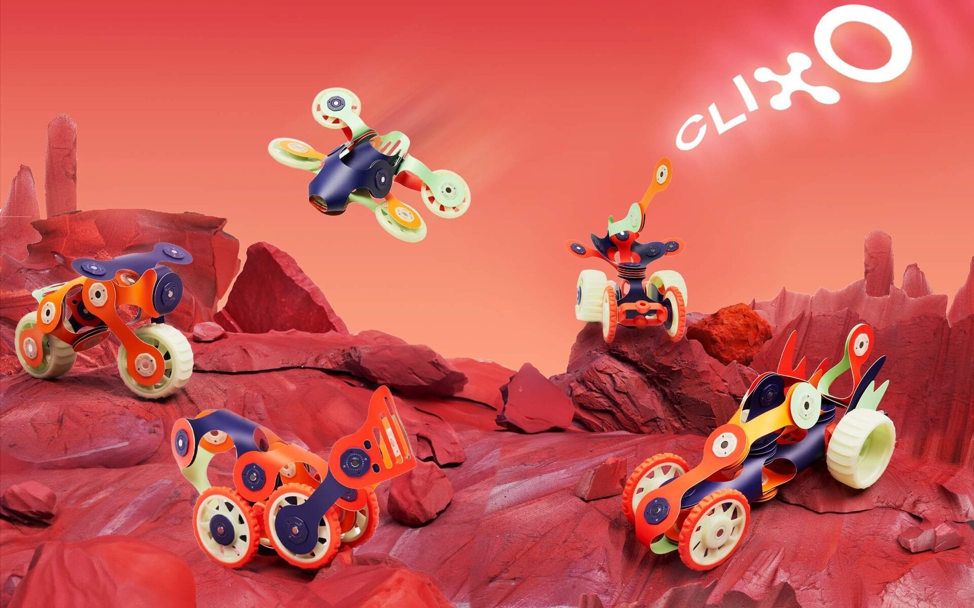 Clixo Expedition Pack - Mars Rovers | Speel je Wijs