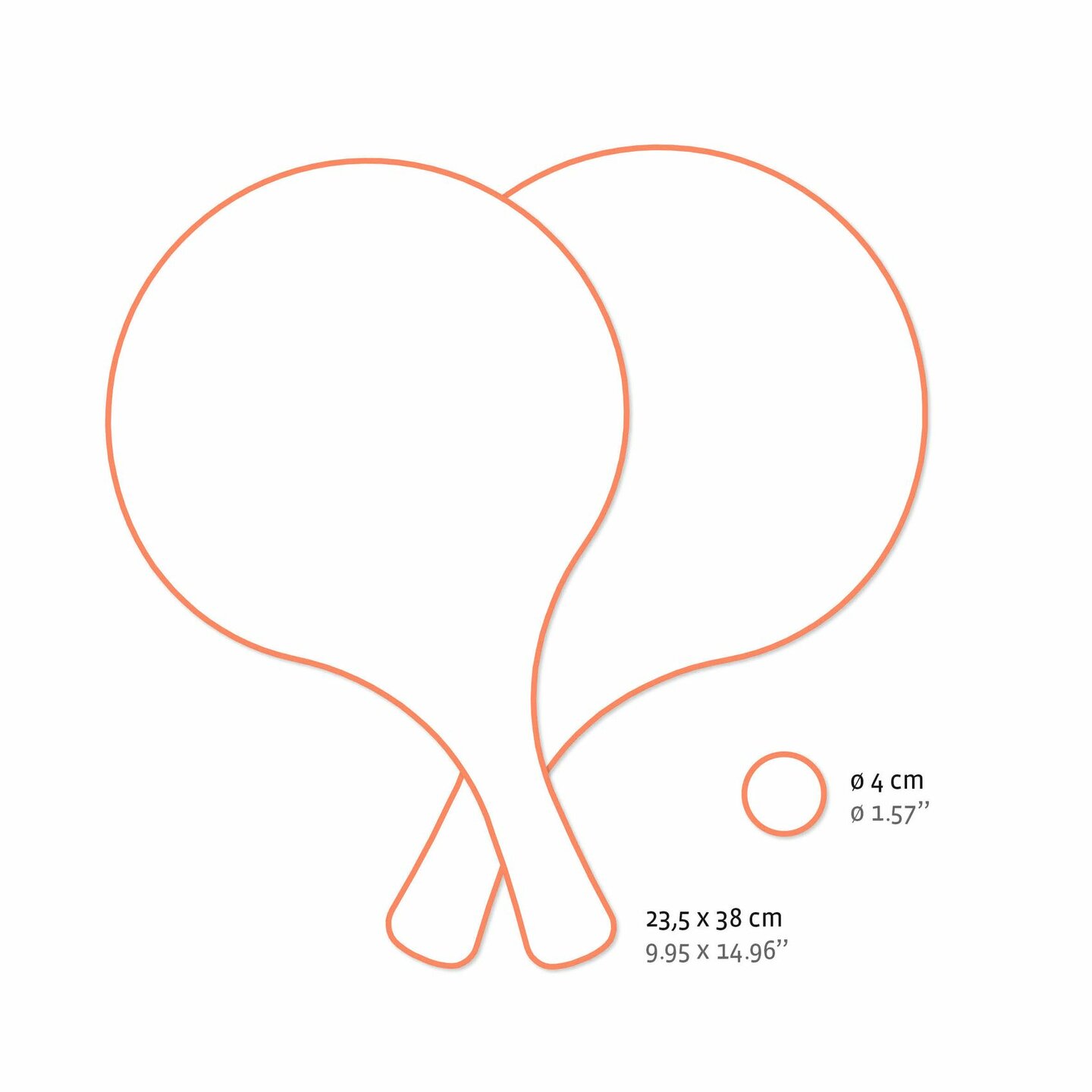 Djeco Beachball Racket Set 5+ | Speel je Wijs