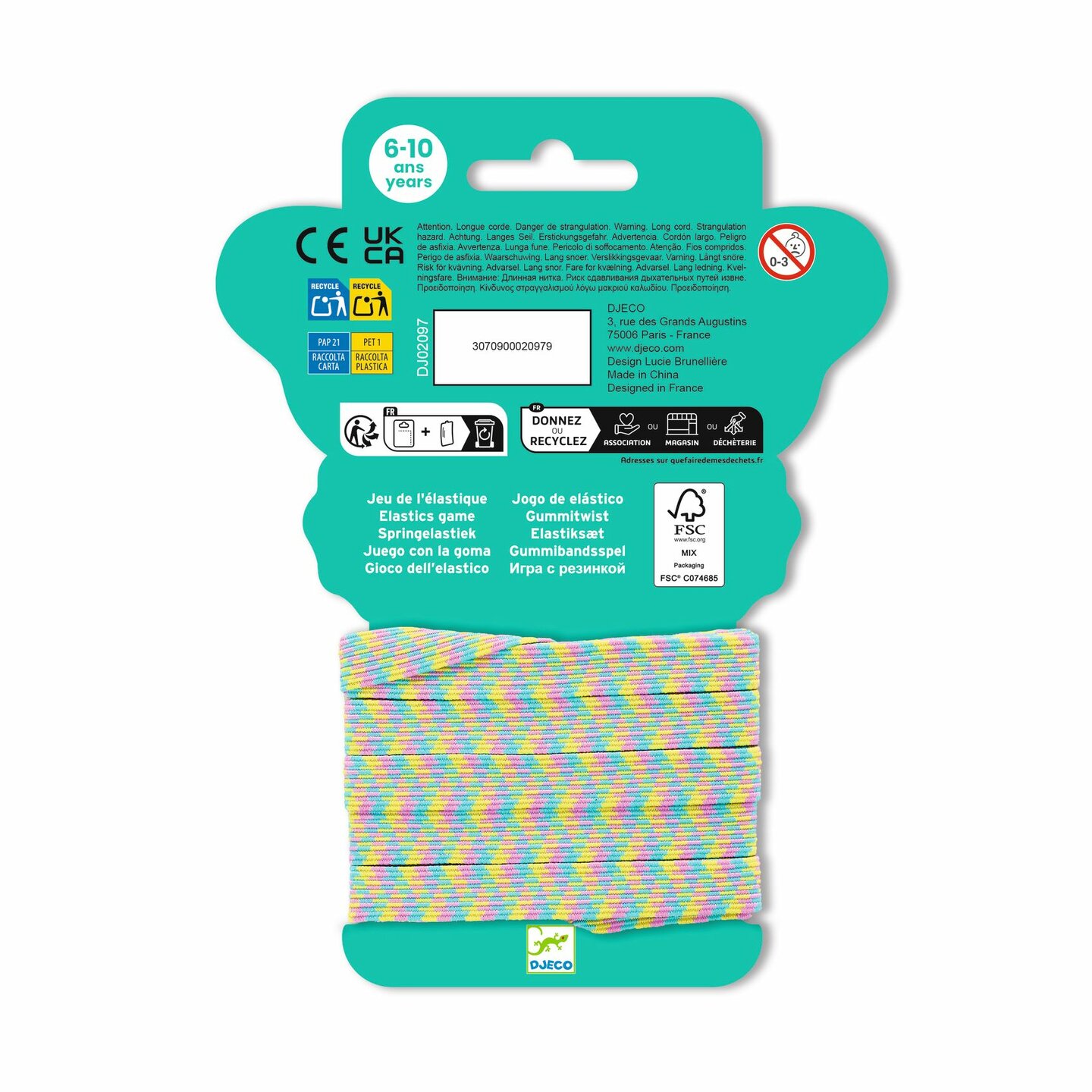 Djeco Springelastiek Vlinder | Speel je Wijs