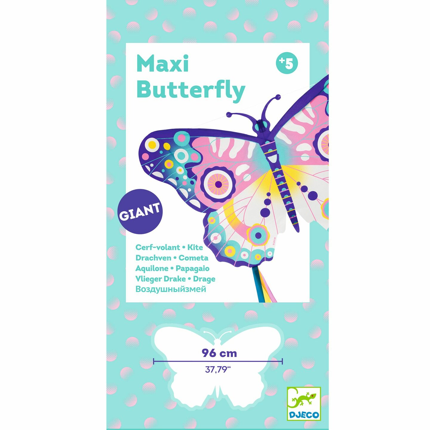 Djeco Vlieger Maxi Butterfly | Speel je Wijs