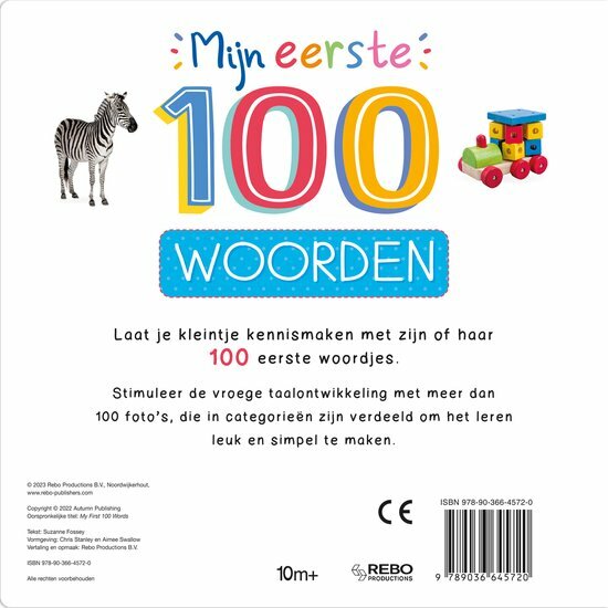 Rebo Productions - Mijn eerste 100 Woorden  | Speel je Wijs