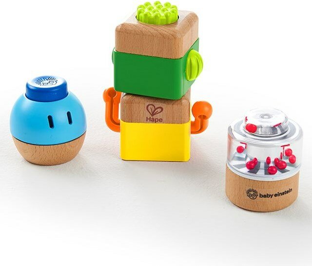 Hape Baby Einstein Speelblokken - Fundamentals 3mnd+ | Speel je Wijs