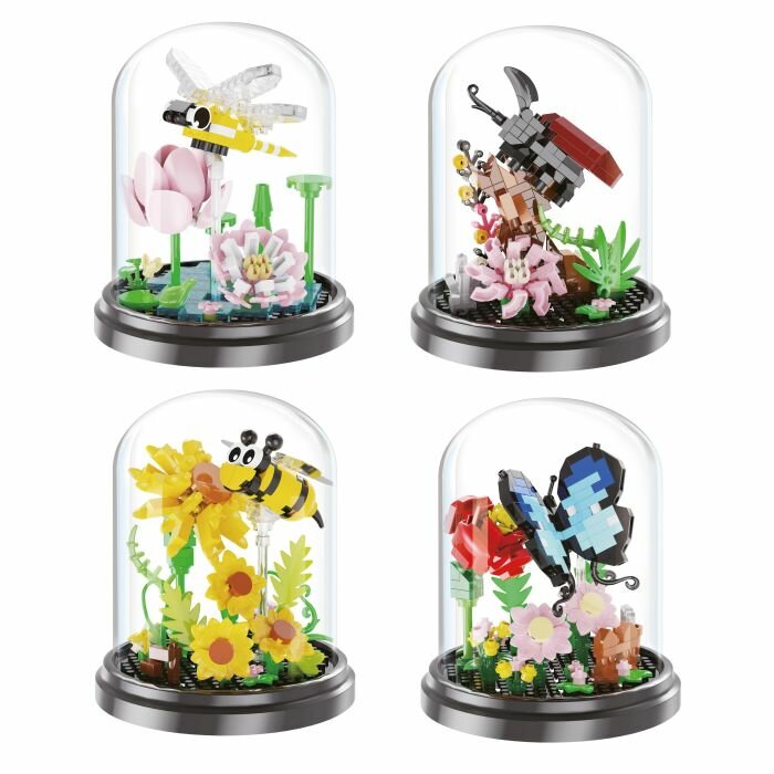 Lebez Brick garden bug met stolp 12+ | Speel je Wijs