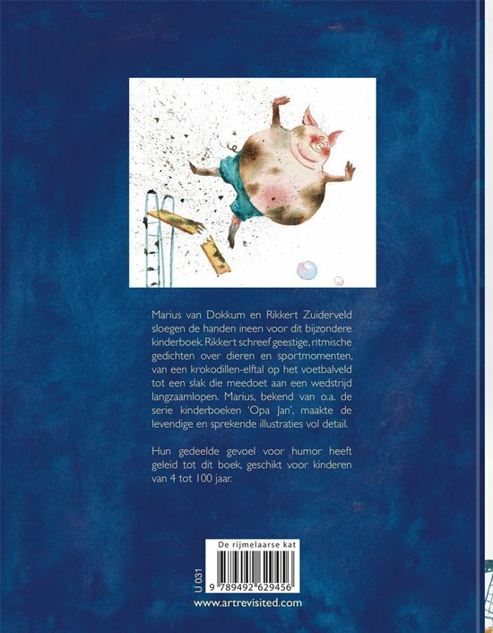 Marius van Dokkum Prentenboek -  De Rijmelaarse Kat 4+ | Speel je Wijs