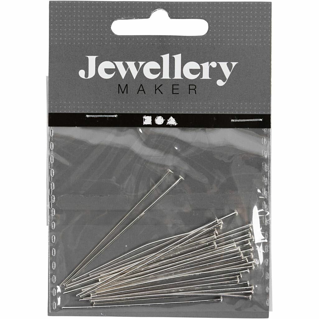 CC Hobby Nietstift - 50 mm - 30 stuks - Zilver | Speel je Wijs