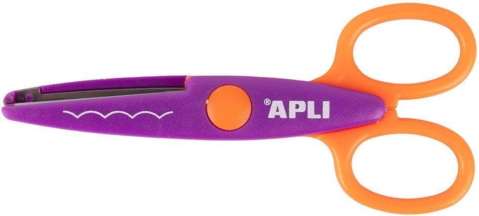Apli Patroonschaar / Kartelschaar Oranje en Paars | Speel je Wijs