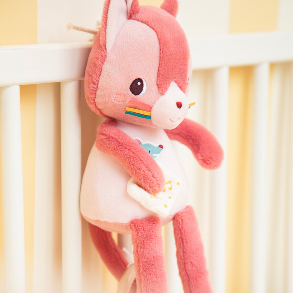 Lilliputiens Muziekknuffel Glow in the Dark - Jeanne de Kat | Speel je Wijs