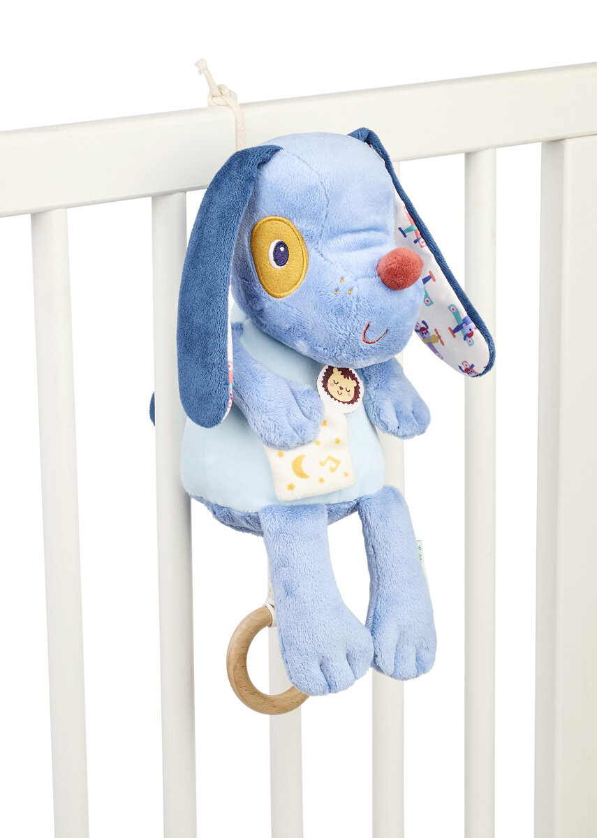 Lilliputiens Muziekknuffel Glow in the Dark - Jules de hond | Speel je Wijs