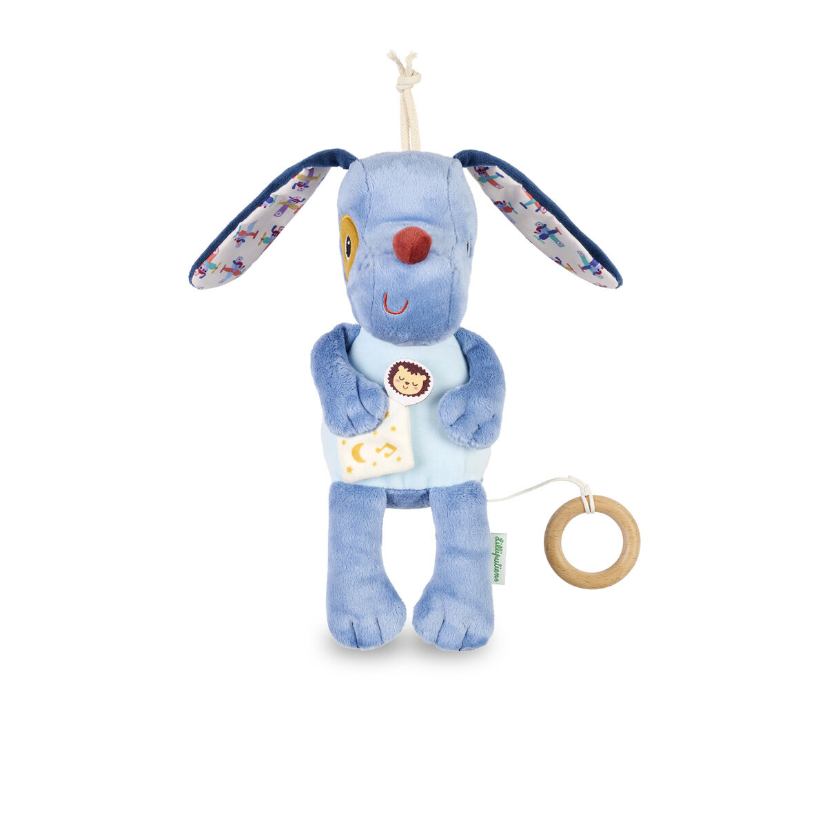 Lilliputiens Muziekknuffel Glow in the Dark - Jules de hond | Speel je Wijs