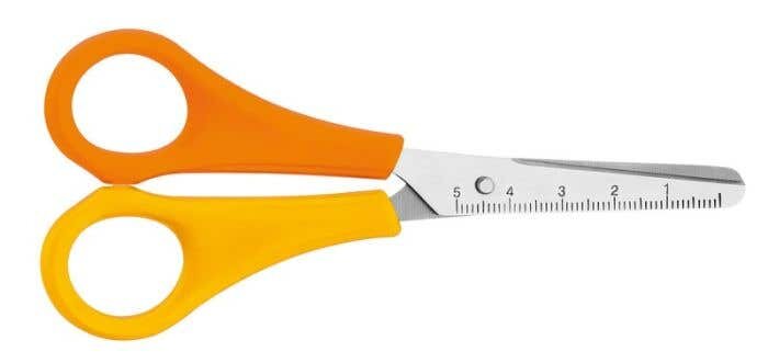 Kleuterschaar LINKShandig 13cm - Oranje | Speel je Wijs
