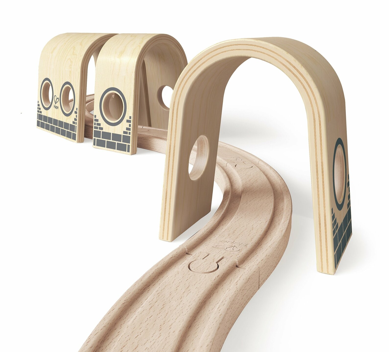 Hape Treinbaan - Triple Tunnel | Speel je Wijs