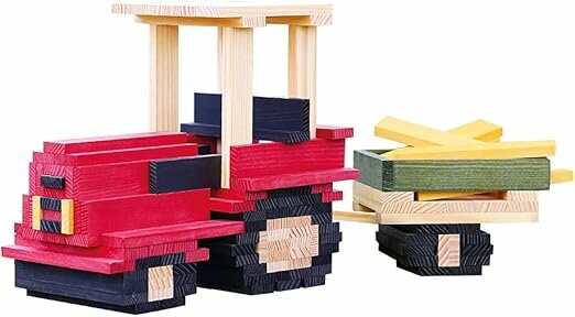 Kapla 155 Bouwplankjes - Tractor | Speel je Wijs