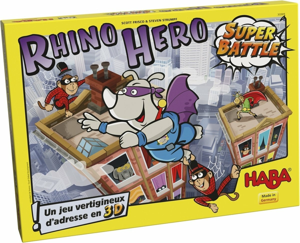 Haba Bordspel Rhino Hero - Super Battle 5+ | Speel je Wijs