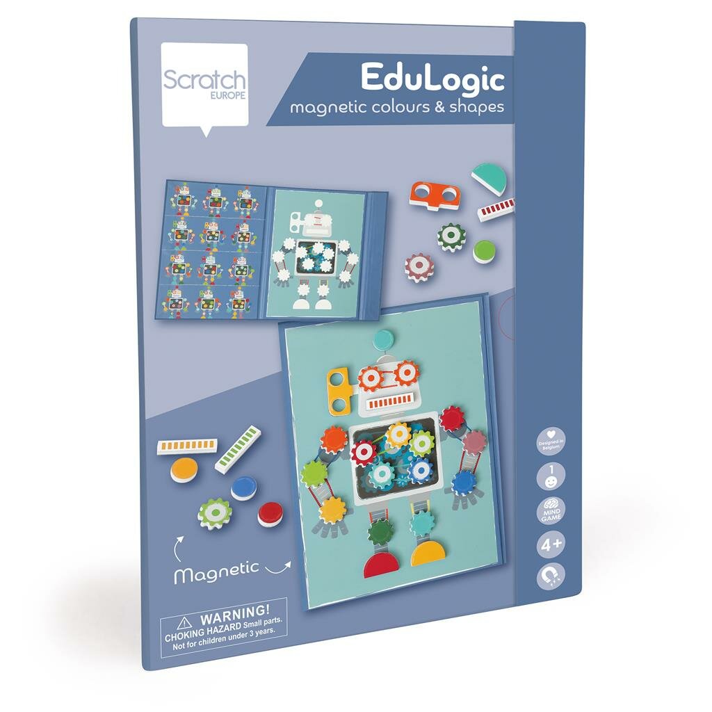  Scratch Edulogic - Magnetic Tangram - Robots 4+ | Speel je Wijs