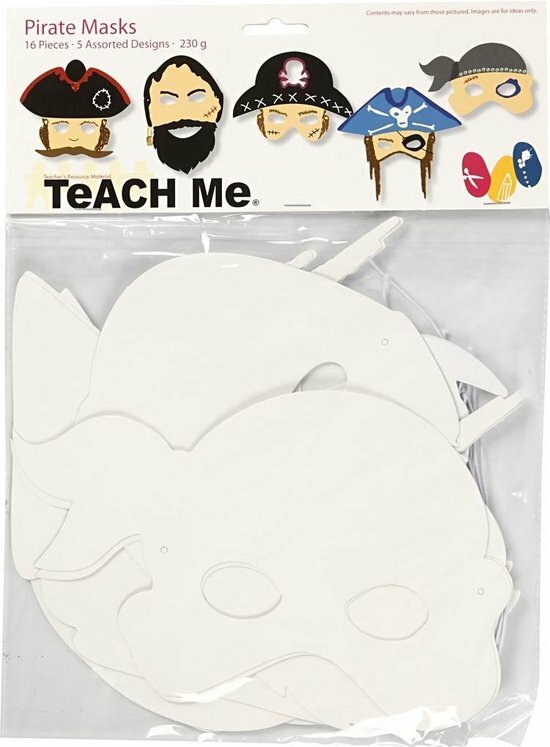 Creotime Maskers - Piraten | Speel je Wijs