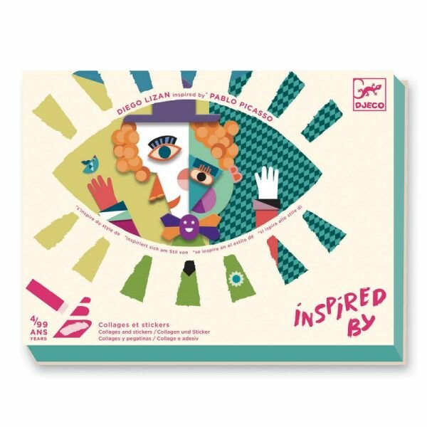 Djeco Inspired By - Pablo Picasso - Square Heads 4+ | Speel je Wijs