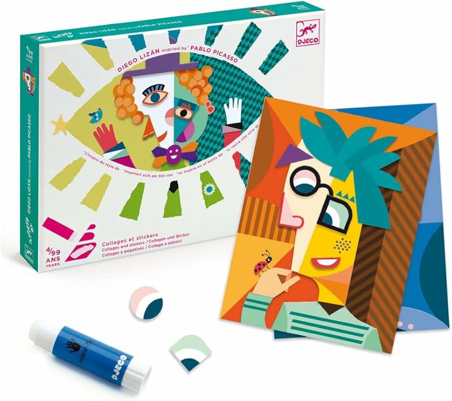 Djeco Inspired By - Pablo Picasso - Square Heads 4+ | Speel je Wijs