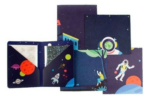 Djeco Knutselpakket Artistic Patch - Cosmos 6-10 jaar | Speel je Wijs