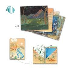 Djeco Knutselpakket Artistic Patch-Dinosaurs 6-10 jaar | Speel je Wijs