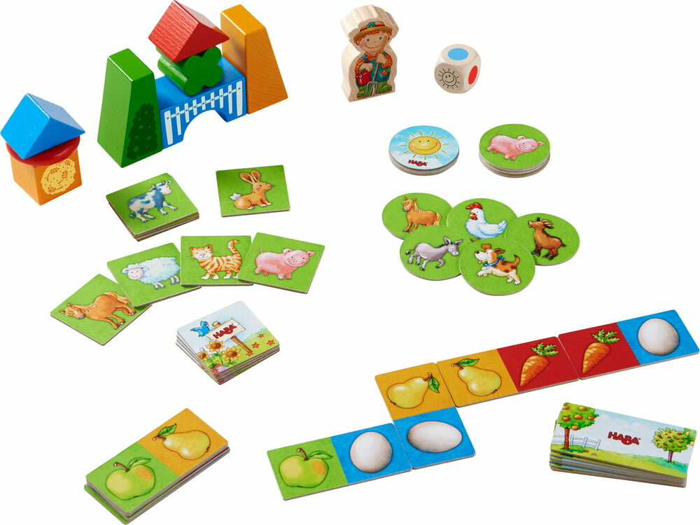 Haba Mijn Eerste Spelletjesdoos (10 spellen) 2+ | Speel je Wijs