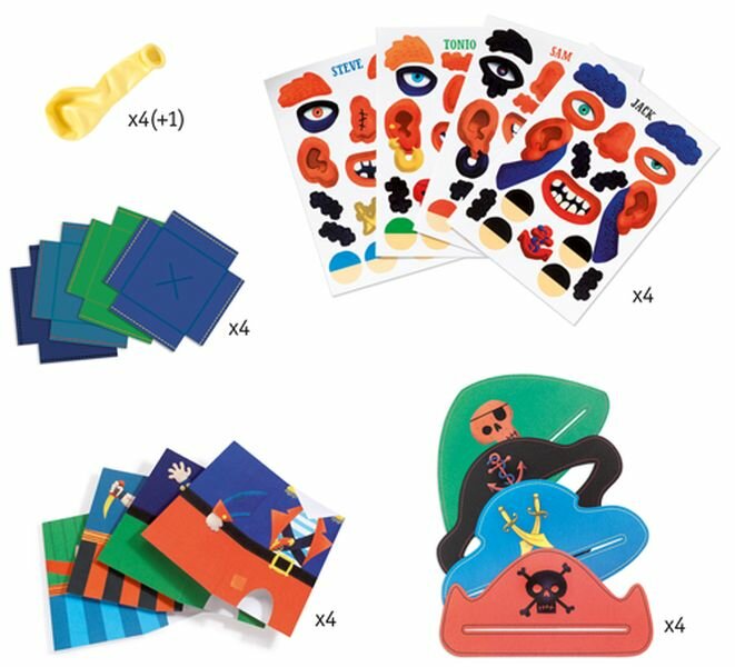 Djeco Knutselpakket - Grappige Piraten 5+ | Speel je Wijs