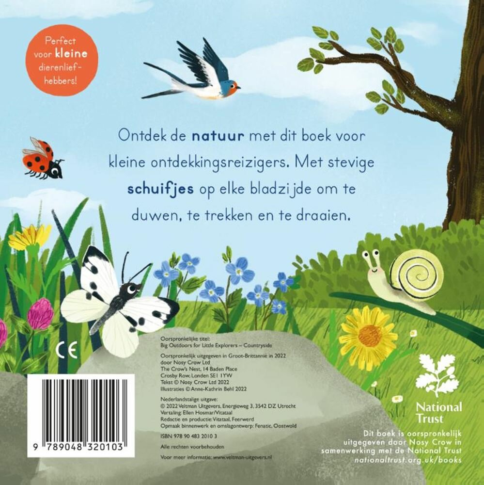 Veltman Schuifboek - In de Natuur 2+ | Speel je Wijs