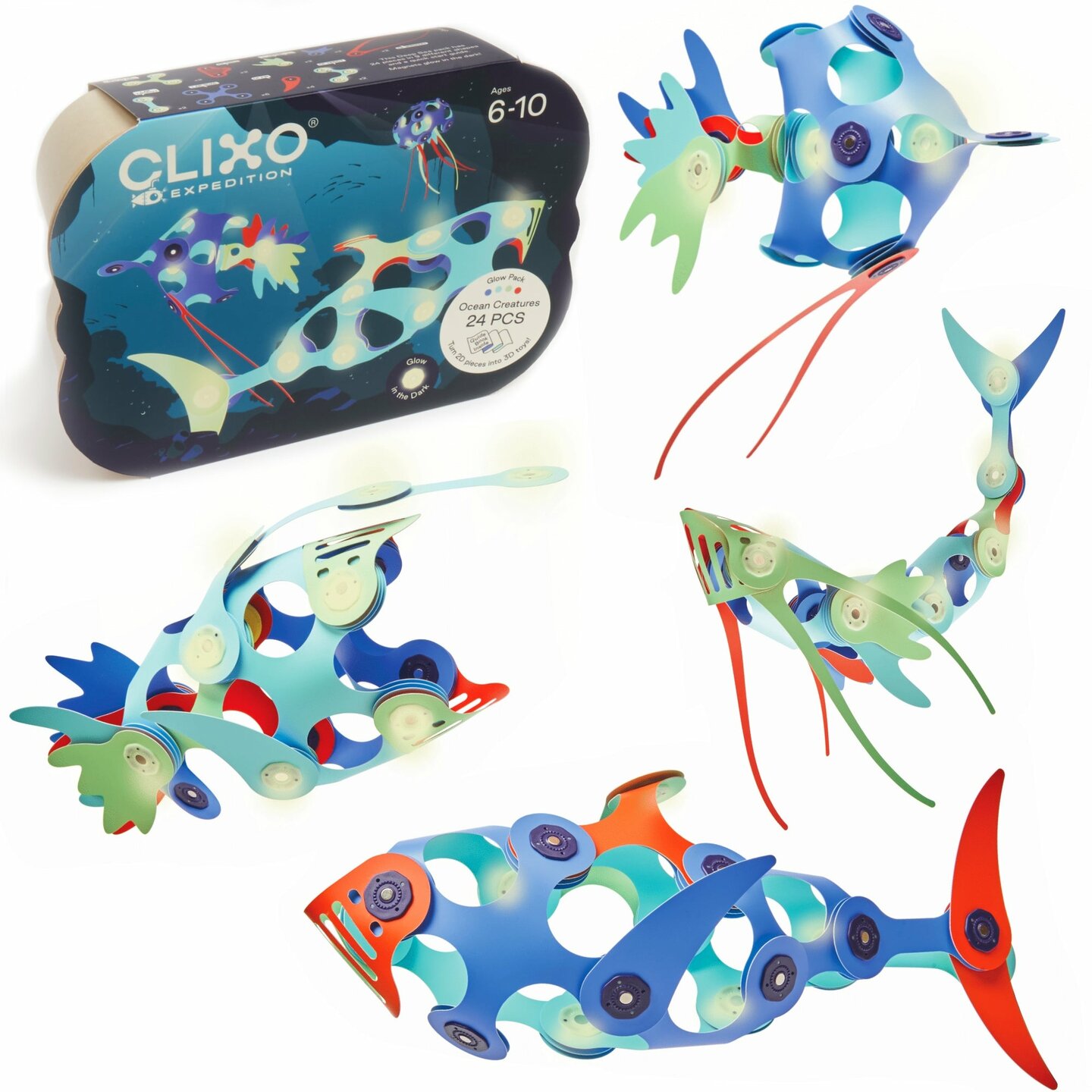 Clixo Ocean Creatures | Speel je Wijs