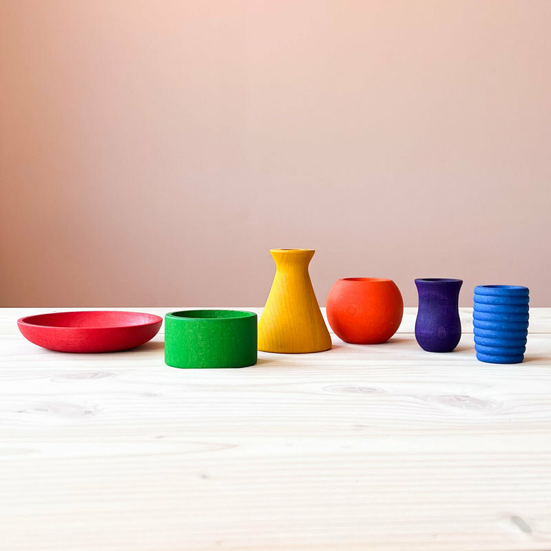 Grapat houten Pots - Potjes | Speel je Wijs