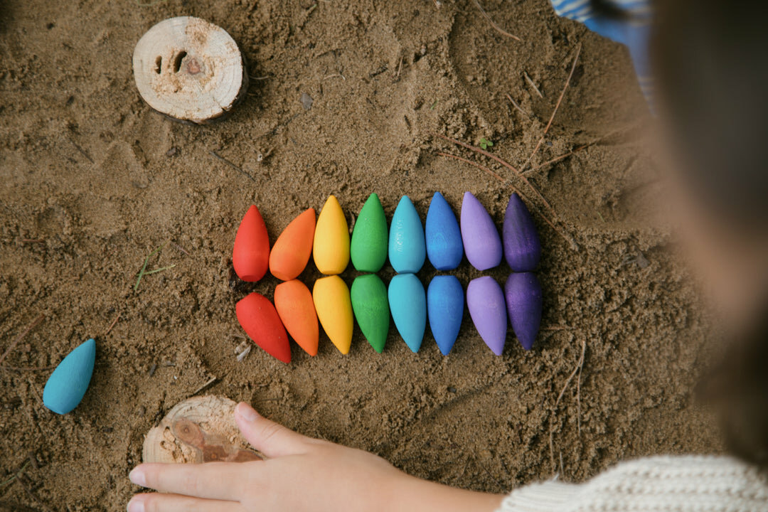 Grapat Mandala Regenboog Sneeuwvlokken| Speel je Wijs