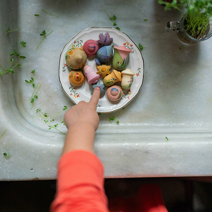Grapat houten Speelset - Flower Meadow | Speel je Wijs
