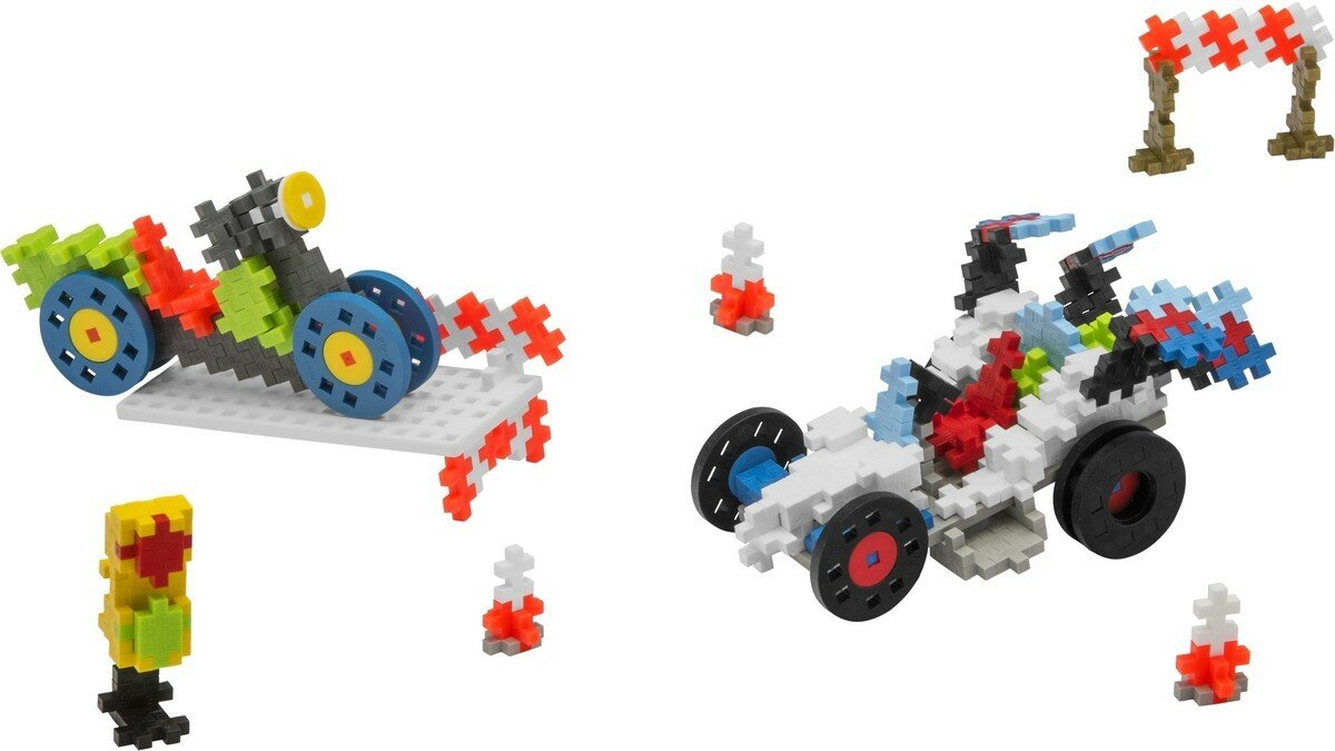 Plus Plus -  Learn to Build voertuigen 500 stuks | Speel je Wijs