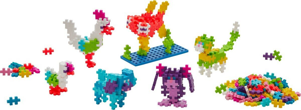 Plus Plus -  Learn to Build dieren 275 stuks | Speel je Wijs