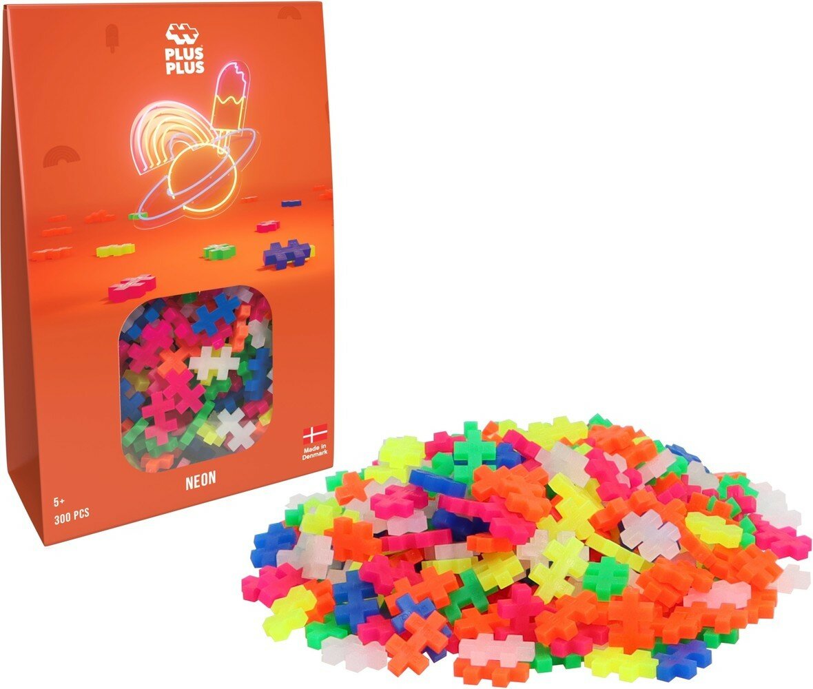 Plus Plus - Neon 300 stuks | Speel je Wijs