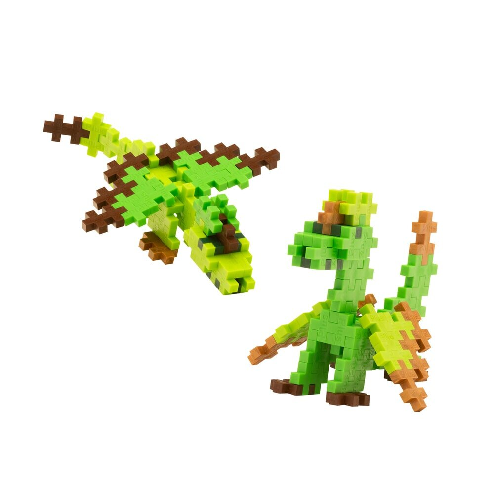 Plus Plus Earth Dragons 100 stuks - Tube | Speel je Wijs 