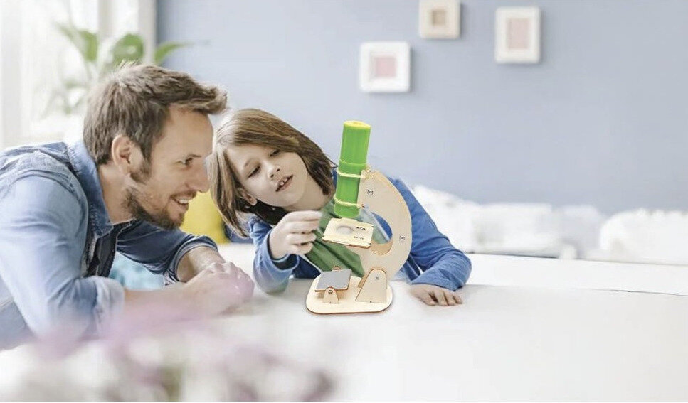 Satzuma Make your own Wooden Microscope  | Speel je Wijs